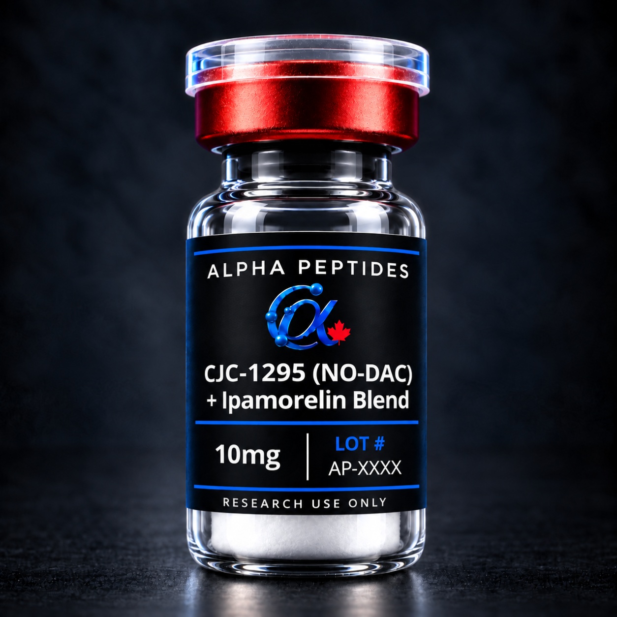 CJC-1295 (NO-DAC) + Ipamorelin Blend — 20mg Vial